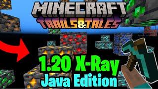 How To Get X-RAY Texture Pack For Minecraft 1.20 Java Edition! (Works on Servers!)