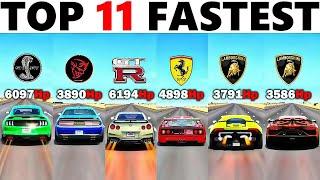 Top 11 Fastest Cars in Assetto Corsa (Tuned By MKElite)