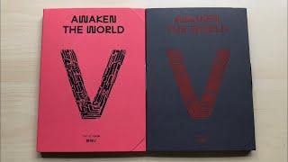 Unboxing WayV 威神V 1st Studio Album Awaken the World (Awaken & World Ver.)