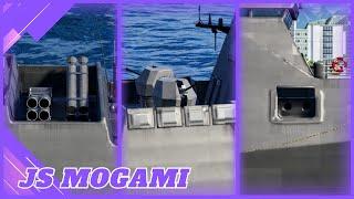 JS Mogami • Solo VS Squad: Modern Warships (4K HDR) UPDATE 0.82