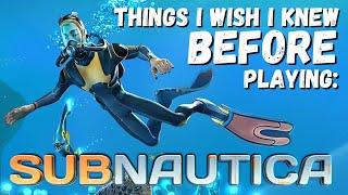 Things I Wish I Knew Before Playing Subnautica (Tips & Tricks)
