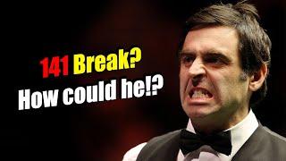 He took all the looks and applause away from Ronnie! | Snooker