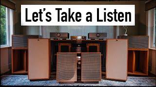 Klipsch Forte IV, Heresy IV, LaScala AL5 - Sound Demos #1