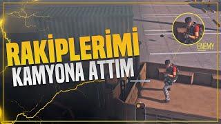 RAKİPLERİMİ KAMYONA ATTIM [WARZONE]