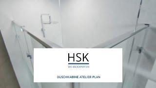 Duschkabine von HSK | Serie Atelier Plan