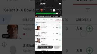 CK VS GOR Dream11 bet shorts