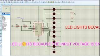 Simulate  LM3915 Circuit in Proteus 8.0 | ALPHA Lab