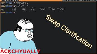A Clarification of Swap Space on Linux