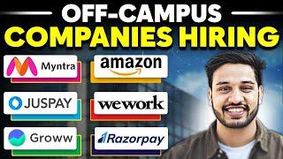 OFF Campus SDE Jobs & Internships | Hiring | 2026 2025 2024 2023 2022 Batch | Kushal Vijay