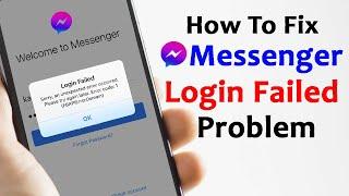 Facebook messenger an unexpected error occurred | messenger login failed error