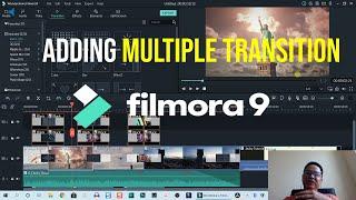 Adding Multiple Transition Effect Between Clips Using Filmora9