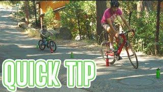 (Quick Tip) How to Improve Bike Handling Skills - 3 AT HOME drills