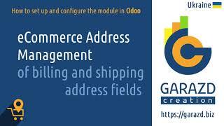 Odoo eCommerce Billing and Shipping Address Field Management