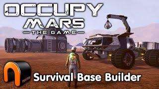 OCCUPY MARS The Game SURVIVAL BASE BUILDING! #occupymarsgame