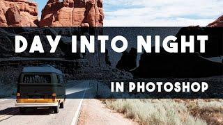 How To Transform Day Into Night In Photoshop