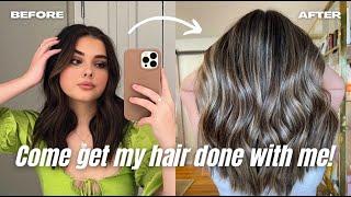 come with me to get my hair done!  what i asked for, hair 360°, inspo pics, etc.