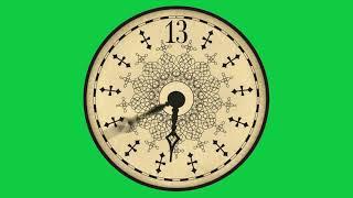 Free HitFilm Express 13 Hour Haunted Mansion Clock Tutorial & Green Screen Effect