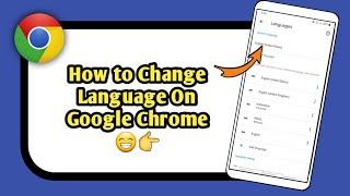 How To Change Language On Google Chrome