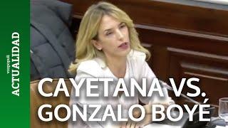 El repaso de 5' de Cayetana Álvarez de Toledo a Gonzalo Boyé, abogado de Puigdemont