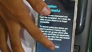 encryption unsuccessful reset phone how to remove it? Huawei   lava iris mi nokia Xiaomi. oppo?
