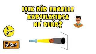 Işık Bir Engelle Karşılaşırsa Ne Olur? / 5.sınıf