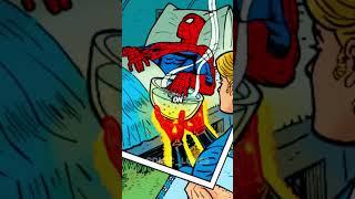 Spider Man's Prank War with the Human Torch #comics #spiderman #shorts