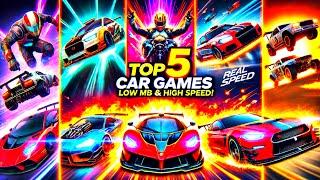 ️ Top 5 Car Racing Games Ultimate Speed!