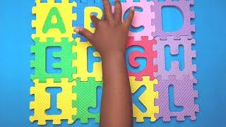 A to Z Alphabet with Building Blocks | A to Z Alphabet Puzzle| LKG Learning Activities |