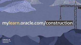Official Oracle training ---- Textura, Unifier, Primavera P6, Primavera Cloud, and more.