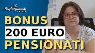 Bonus 200 euro per pensionati - Quali sono i requisiti e quando arriva?