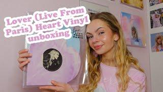 Lover (Live From Paris) Heart Shape Vinyl Unboxing | Taylor Swift