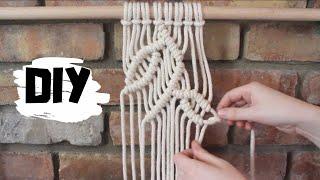 DIY Macrame Vine and Leaf Pattern