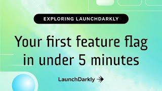 Your first feature in under 5 minutes