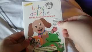 Baby Dolittle: Neighborhood Animals 2002 DVD Unboxing