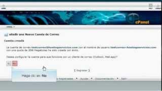 Crear cuenta de correo en cpanel - Globotec