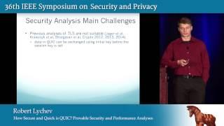 How Secure and Quick is QUIC? Provable Security and Performance Analyses