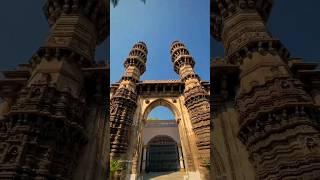 Jhulta minar sidi bashir mosque Ahmedabad #shorts