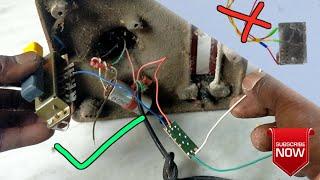 table fan electronics resistance coil connection ||SD Electric