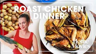 Easy Roast Chicken Dinner with Crispy Leeks | Home Movies with Alison Roman