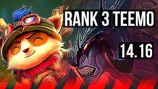 TEEMO vs AATROX (TOP) | Rank 3 Teemo, 1700+ games | EUW Grandmaster | 14.16