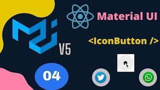 Material UI v5 IconButton component tutorial(2021) #4