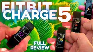 Perfect Gift? Google FITBIT CHARGE 5 Full Review | Inbuilt GPS - 3 Sleep Stages - ECG - 24/7 HR