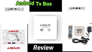 solid set top box unboxing review |customized packaging for unboxing video | Android Tv box Review