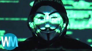 TOP 10 ATTAQUES des ANONYMOUS les plus MARQUANTES !