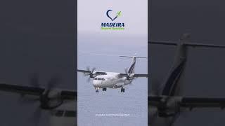 ATR 72-500 Landing at Madeira Airport