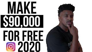 How To Make $90,000 Per Year On Instagram For Free | Instagram Marketing 2020