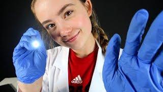 ASMR DOCTOR ROLEPLAY! Yearly Exam  Latex Gloves, Typing, Hand Movements, Whispering