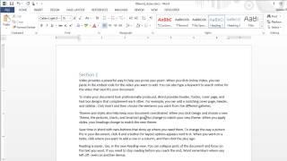 Microsoft Word - Using Paragraph Styles