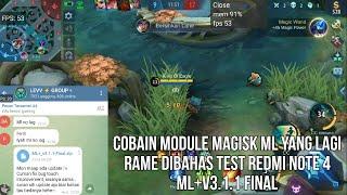 NO LAG? MODULE MAGISK GAMING MOBILE LEGENDS TERBARU CARA MENAIKAN FPS UNLOCK ULTRA 120 FPS