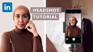 How to take a Professional Profile Picture for Linkedin at Home with my Phone | Sina Port
